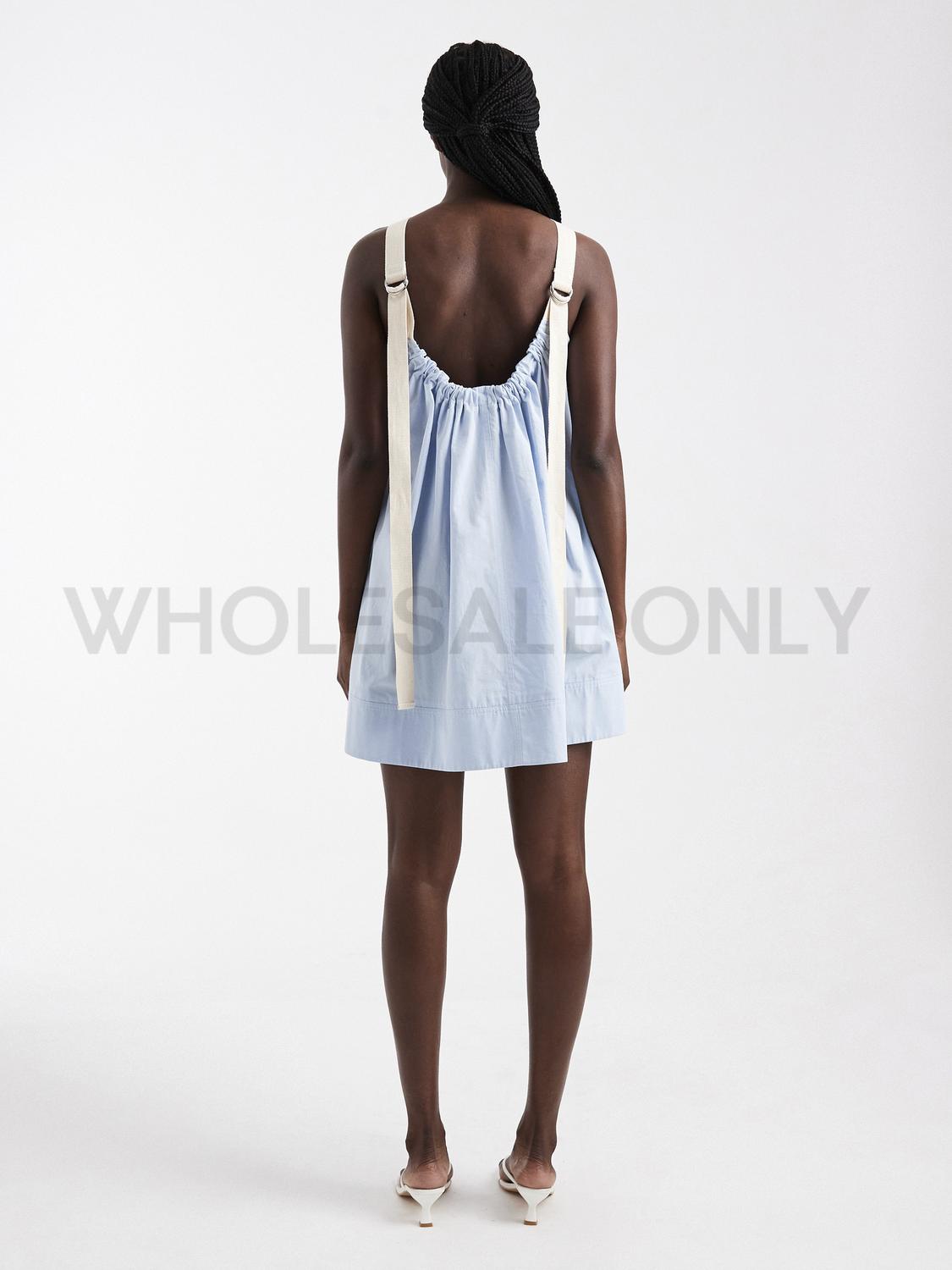 TSMARY Short dress - Pale Khaki